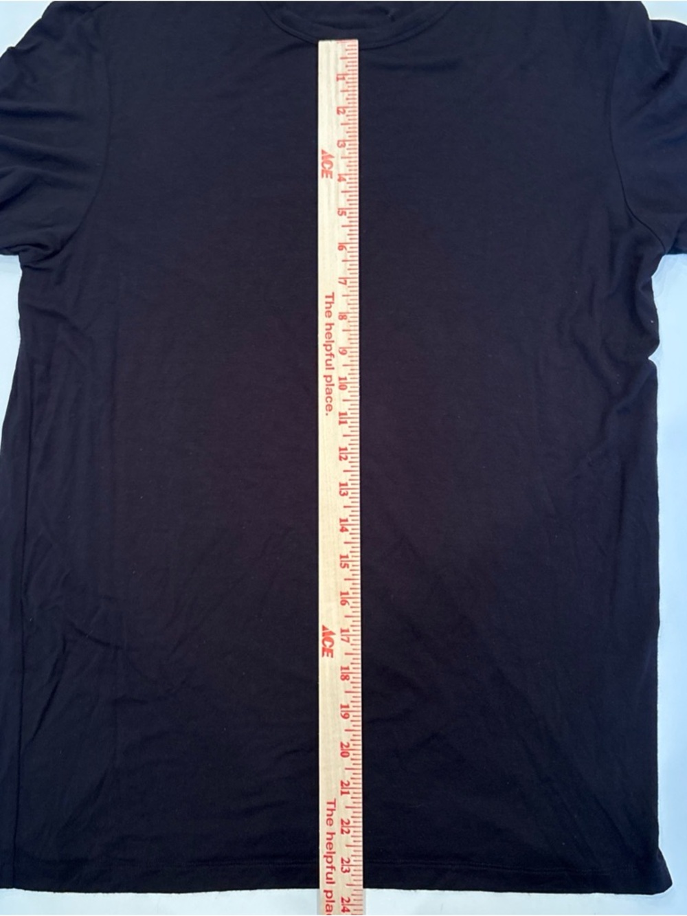 Armani Collezioni Black Crewneck Tee-Medium - Picture 5 of 7